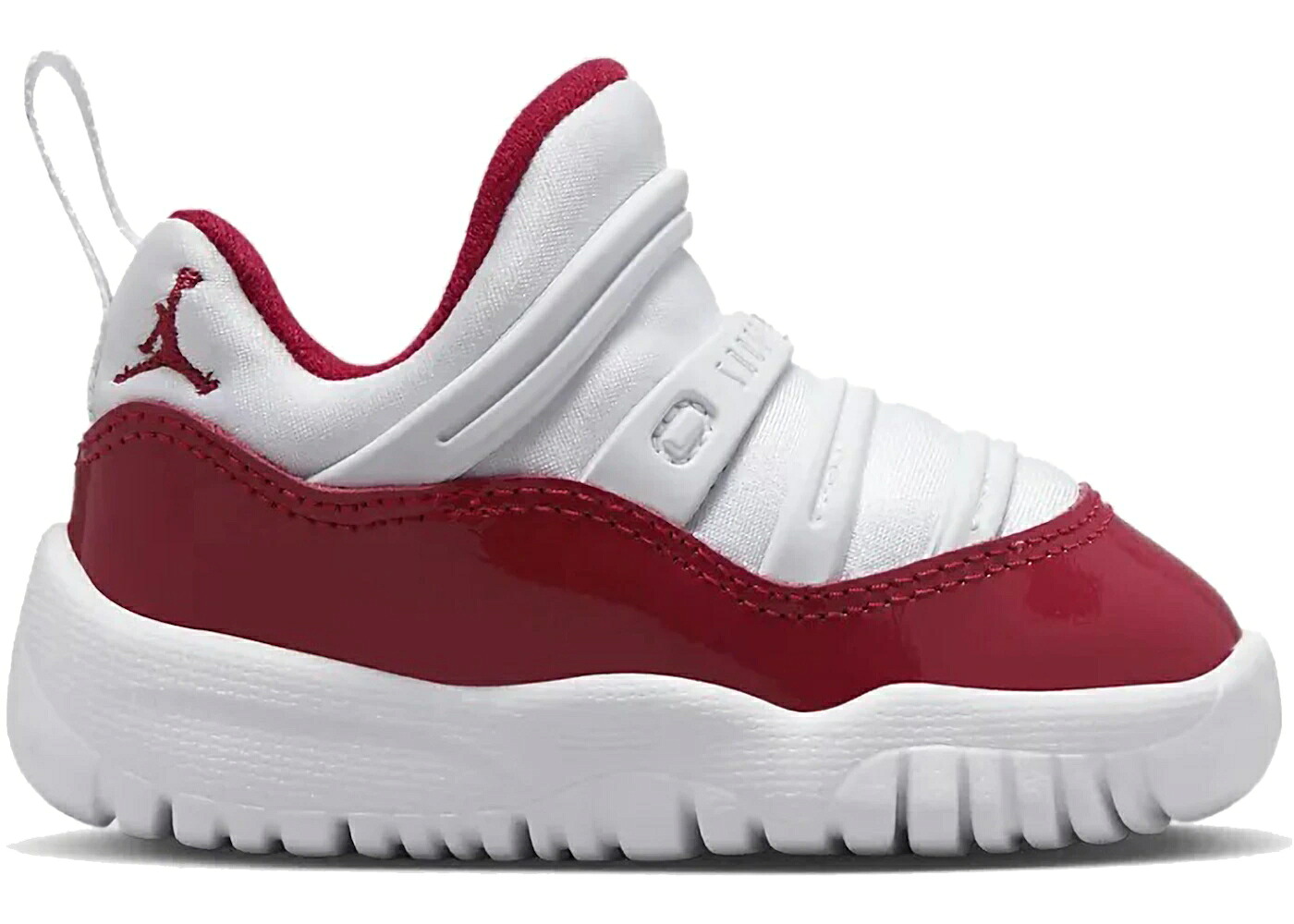 ナイキ ジョーダン 白いこと 白いこと 黒いこと 黒いこと 赤 赤いこと お坊っちゃん キッズ JORDAN 11 RETRO LITTLE FLEX CHERRY (2022) (TD) / WHITE BLACK VARSITY RED