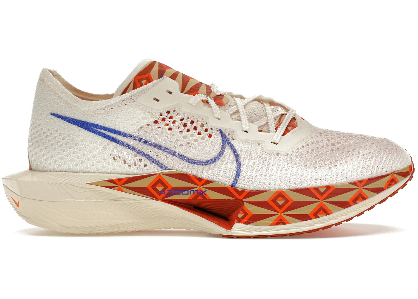 ナイキ 割り増し金 青碧 青碧 橙 オレンジ色 スニーカー メンズ NIKE ZOOMX VAPORFLY 3 PREMIUM BLUE RIBBON SPORTS / SAIL HYPER ROYAL SAFETY ORANGE