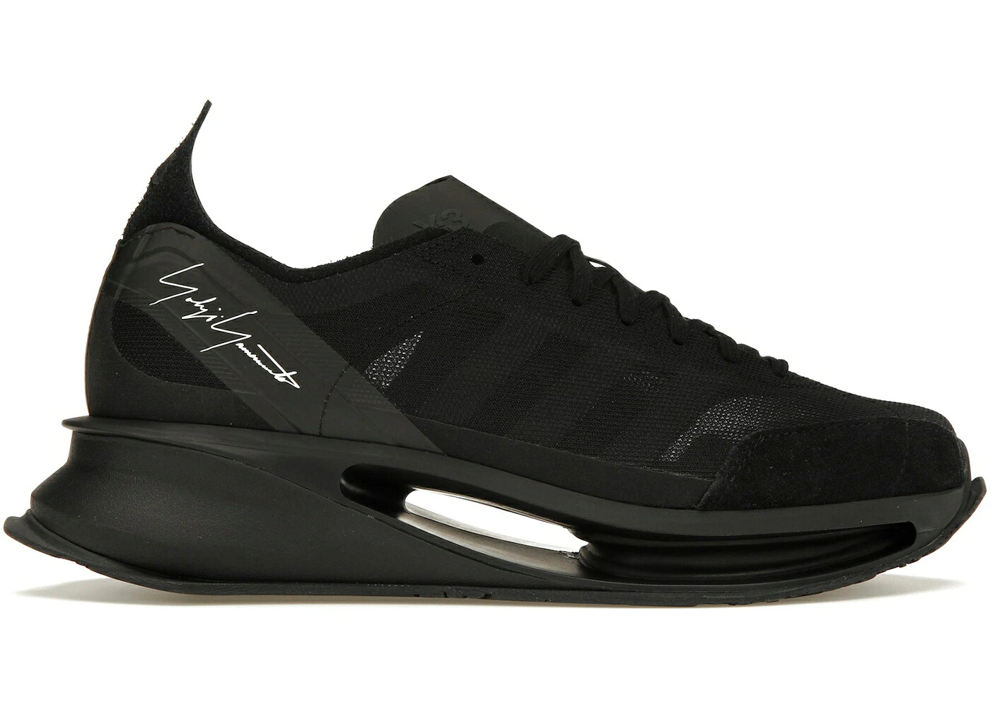 アディダス 幽客 黒いこと 黒いこと スニーカー メンズ ADIDAS Y-3 S-GENDO RUN BLACK / BLACK BLACK BLACK