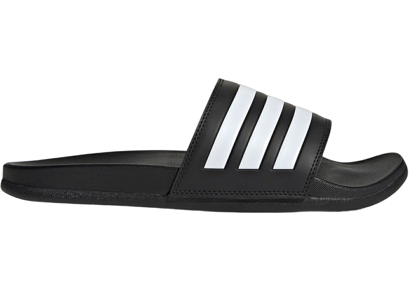 アディダス アディレッタ 中核グループ 黒いこと 黒いこと 白いこと 白いこと スニーカー メンズ ADIDAS ADILETTE COMFORT SLIDES CORE BLACK CLOUD WHITE / CORE BLACK CLOUD WHITE CORE