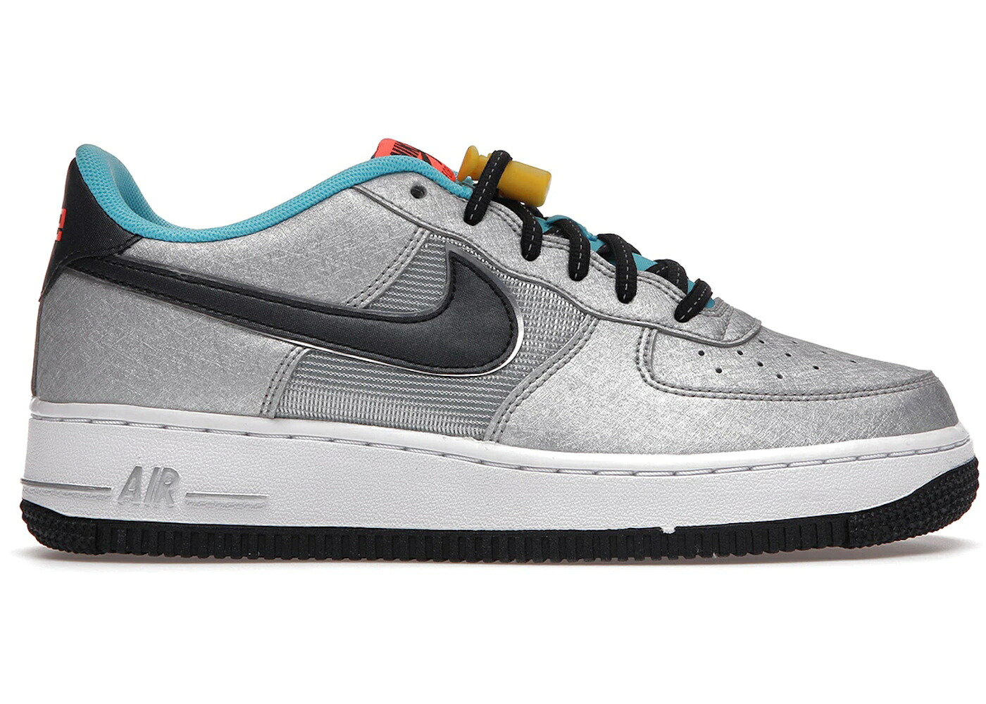 ナイキ 天の原 しろがね色 しろがね色 クリムゾン 空軍 お坊っちゃん キッズ NIKE AIR FORCE 1 LOW SKY PACK (GS) / METALLIC SILVER HYPER CRIMSON もの言う花 マタニティ スニーカー