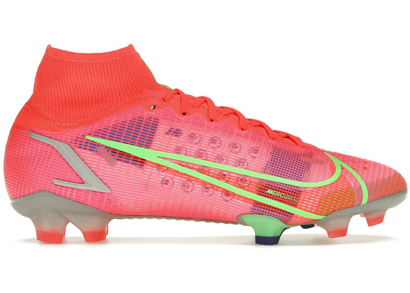 ナイキ エリート クリムゾン 藍色 インディゴ はち切れる スニーカー メンズ NIKE MERCURIAL SUPERFLY 8 ELITE FG BRIGHT CRIMSON INDIGO BURST / BRIGHT CRIMSON INDIGO BURST