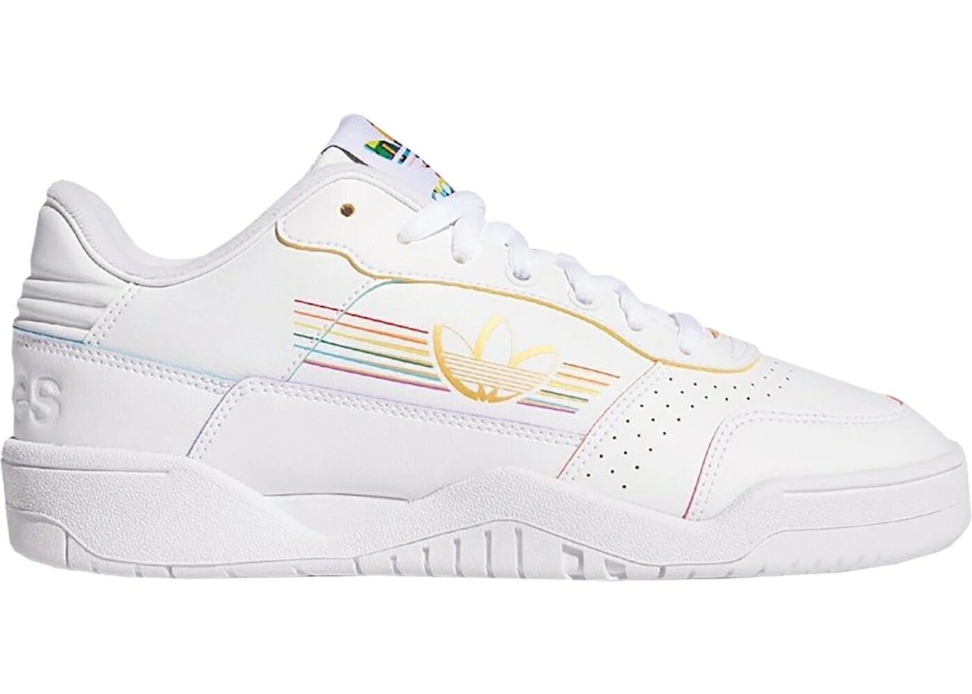 アディダス 白色 ホワイト WOMEN'S スニーカー レディース ADIDAS CARERRA LOW PRIDE (2020) (WOMEN'S) / FOOTWEAR WHITE FOOTWEAR WHITE
