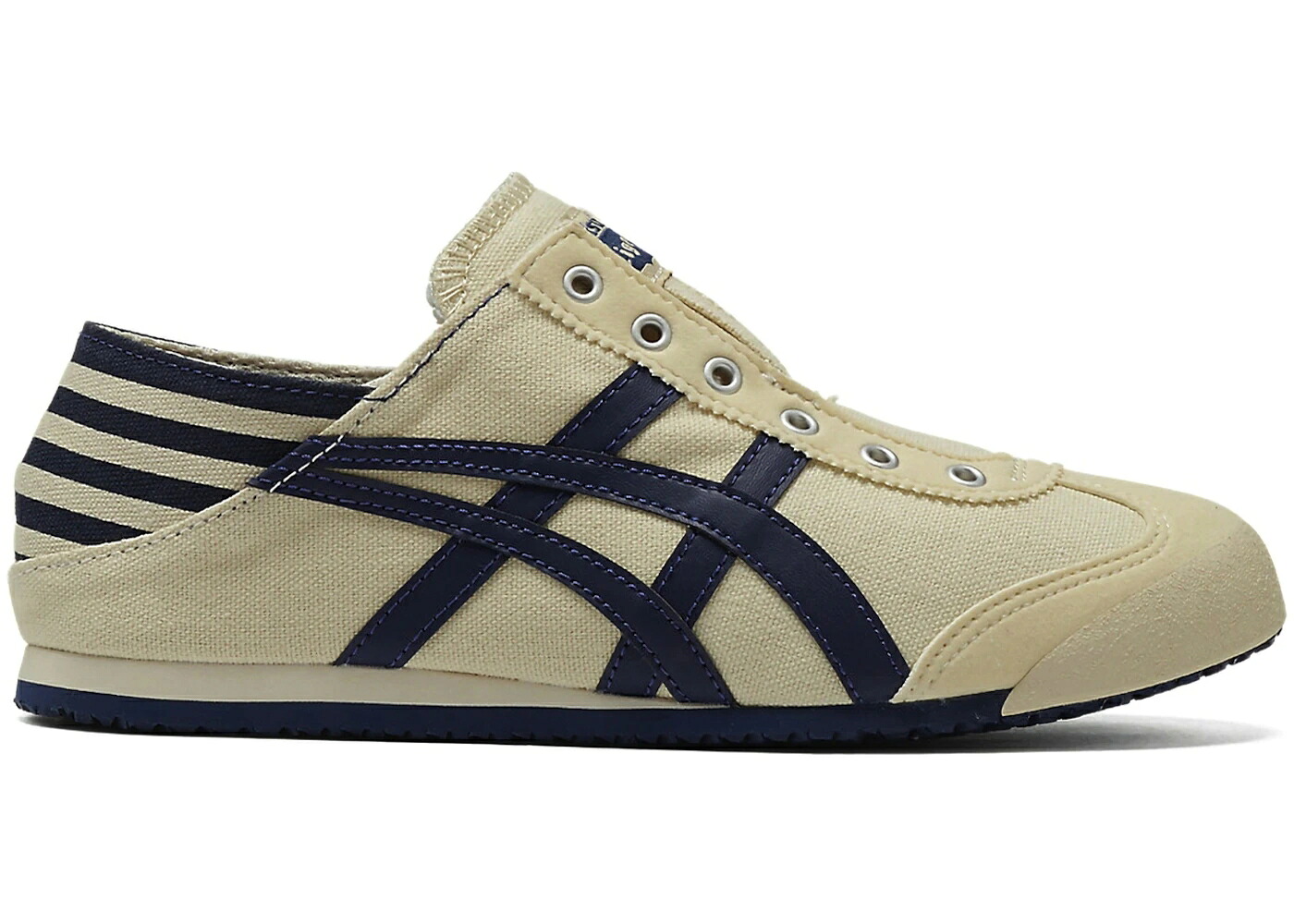 アシックス メキシコ合衆国 自然的 紺色 米国海軍 オニツカタイガー スニーカー メンズ ASICS ONITSUKA TIGER MEXICO 66 PARATY NATURAL NAVY / NATURAL NAVY