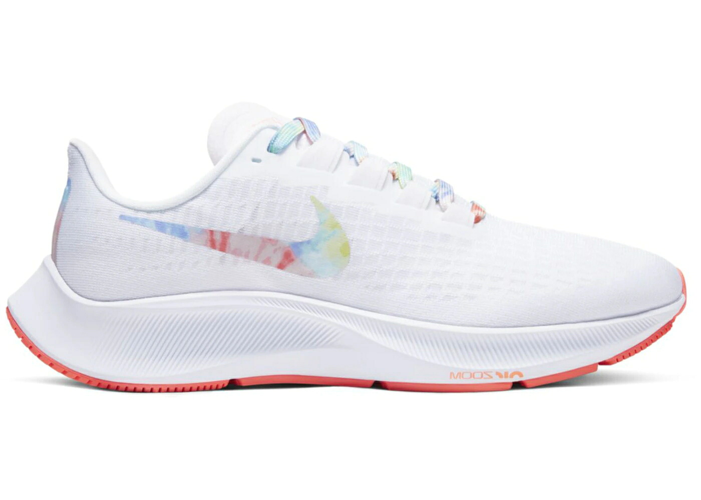 ナイキ 望遠レンズ ペガサス 白いこと 白いこと 望遠レンズペガサス WOMEN\u0027S スニーカー レディース NIKE AIR ZOOM PEGASUS 37 TIE-DYE (WOMEN\u0027S) / WHITE BRIGHT MANGO MULTI COLOR