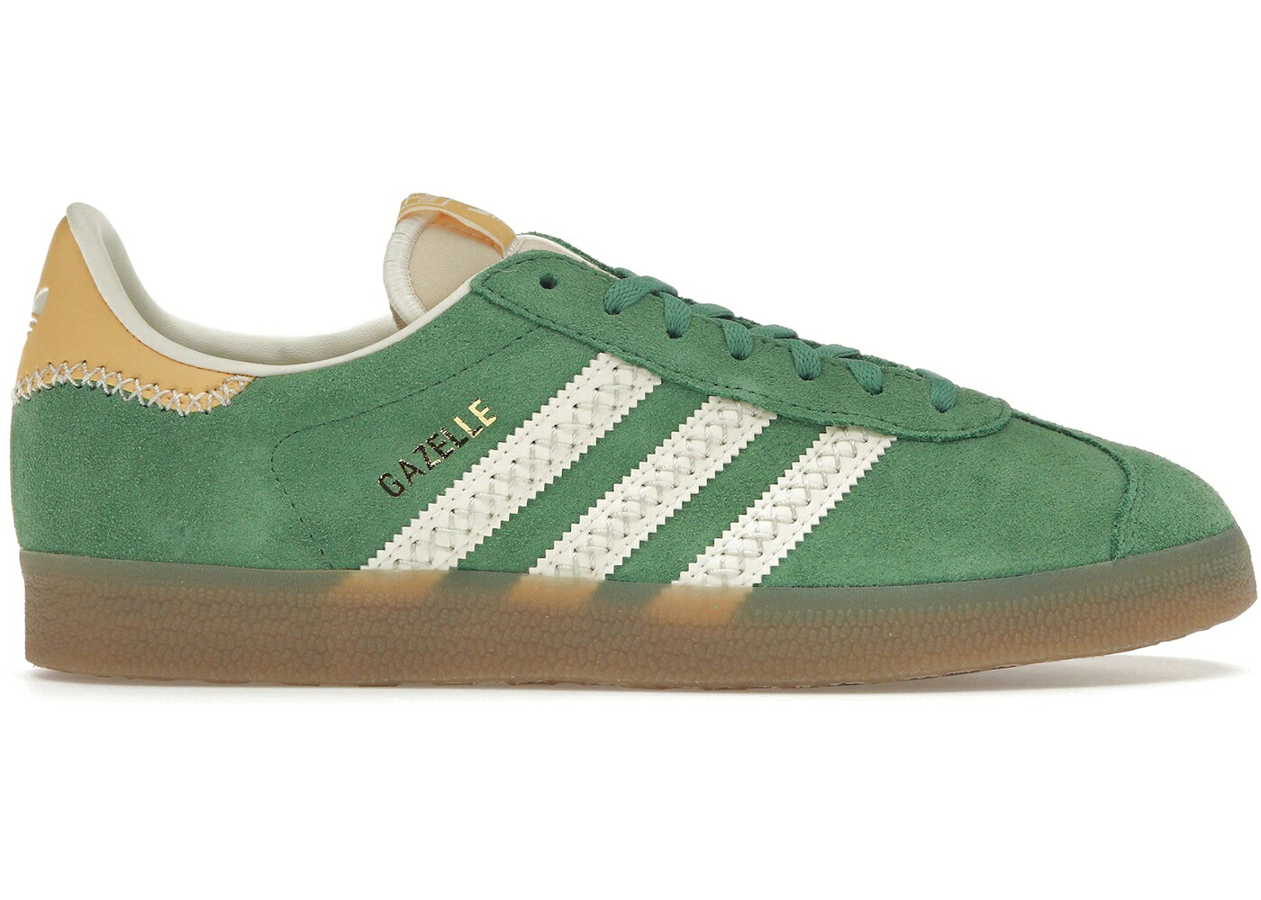 アディダス ガゼル 緑 緑であること 皮膚軟化剤 白いこと 白いこと スニーカー メンズ ADIDAS GAZELLE PRELOVED GREEN / PRELOVED GREEN CREAM WHITE SEMI