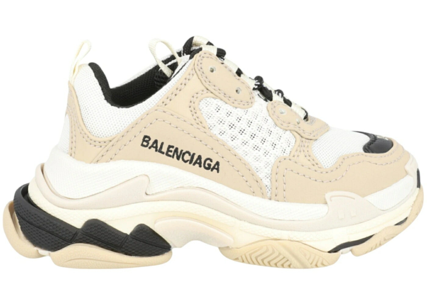 バレンシアガ ベージュ KID\u0027S お坊っちゃん キッズ BALENCIAGA TRIPLE S BEIGE (KID\u0027S) / もの言う花 マタニティ スニーカー