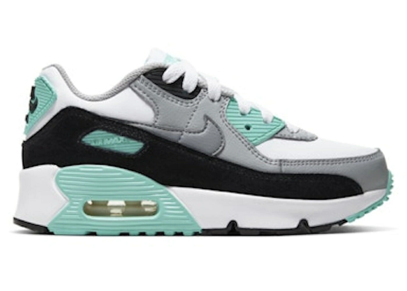ナイキ マックス 白いこと 白いこと 薄墨色 薄墨色 大気圏マックス お坊っちゃん キッズ NIKE AIR MAX 90 HYPER TURQUOISE (なおなお書き) / WHITE LIGHT SMOKE GREY HYPER もの言う花 マタニティ スニーカー