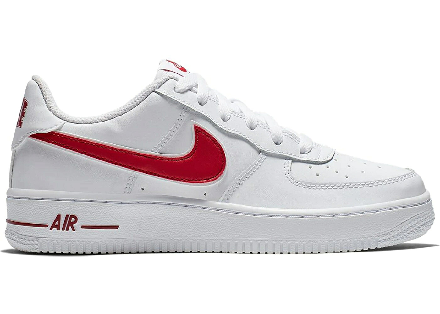 ナイキ 白いこと 白いこと 赤 赤いこと 空軍 お坊っちゃん キッズ NIKE AIR FORCE 1 LOW WHITE GYM RED (GS) / WHITE WHITE GYM RED もの言う花 マタニティ スニーカー
