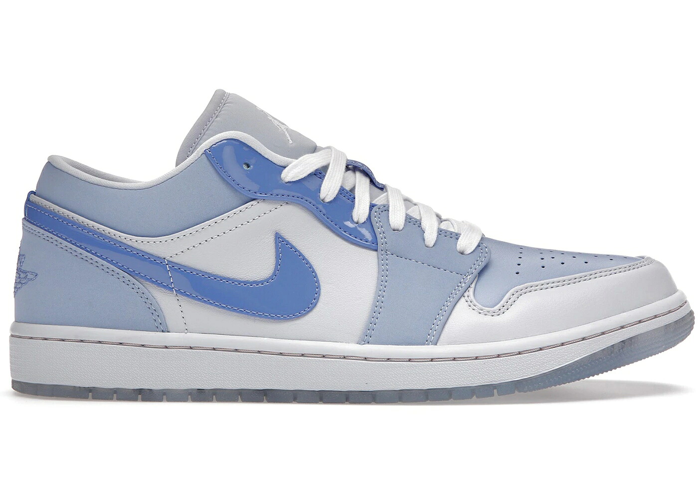 ナイキ ジョーダン 青み 青色 白いこと 白いこと スニーカー メンズ JORDAN 1 LOW SE MIGHTY SWOOSHERS / BLUE GHOST WHITE