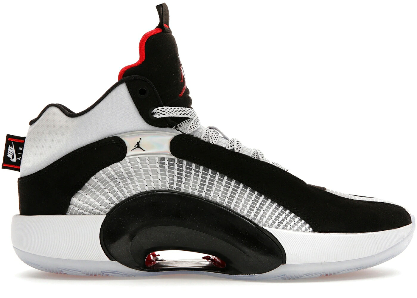 ナイキ ジョーダン 黒いこと 黒いこと 赤 赤いこと 白いこと 白いこと スニーカー メンズ JORDAN XXXV デオキシリボ核酸 (WHITE SOLE) / BLACK CHILE RED WHITE