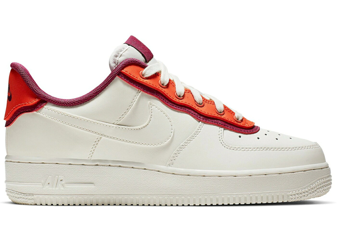 ナイキ 野球クラブ 橙 オレンジ色 空軍 WOMEN\u0027S スニーカー レディース NIKE AIR FORCE 1 LOW SE SAIL TEAM ORANGE TRUE BERRY (WOMEN\u0027S) / SAIL SAIL TEAM ORANGE TRUE BERRY