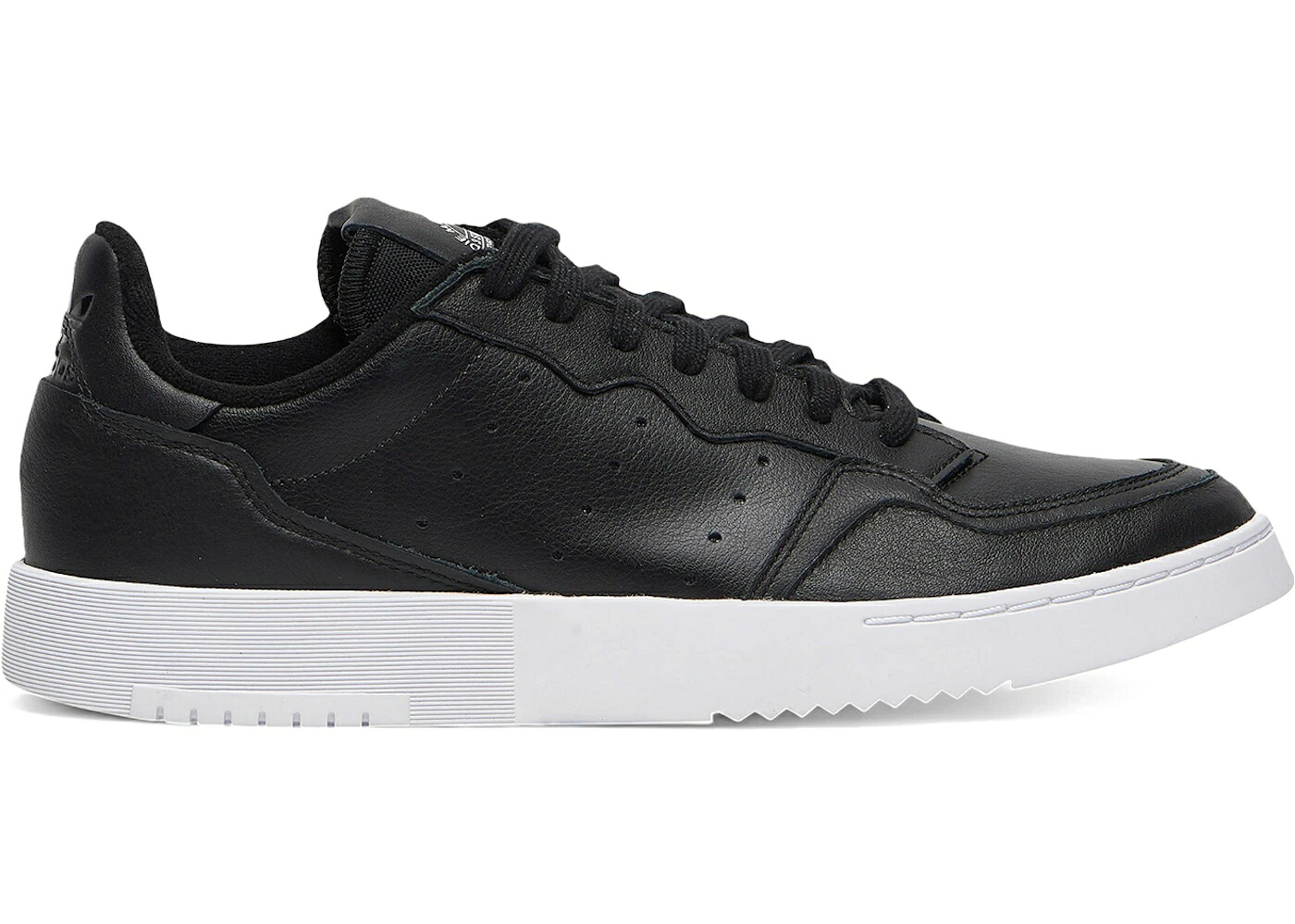 アディダス 黒色 ブラック 白色 ホワイト コア スニーカー メンズ ADIDAS SUPERCOURT BLACK WHITE / CORE BLACK CORE BLACK CLOUD