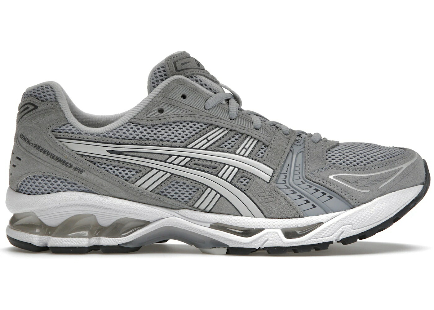 アシックス 灰色 グレー スニーカー メンズ ASICS GEL-KAYANO 14 PIEDMONT GREY / PIEDMONT GREY SHEET ROCK