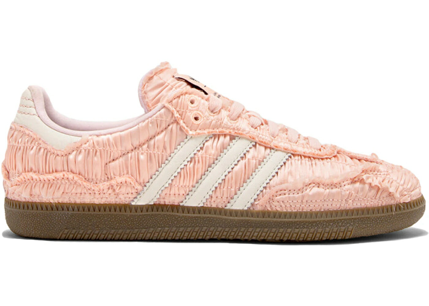 アディダス サンバ クロット ピンク 白色 ホワイト スニーカー メンズ ADIDAS SAMBA REVERIE BY CAROLINE H CLOT PINK TEXTURED SILK UPPER / PINK WHITE GUM