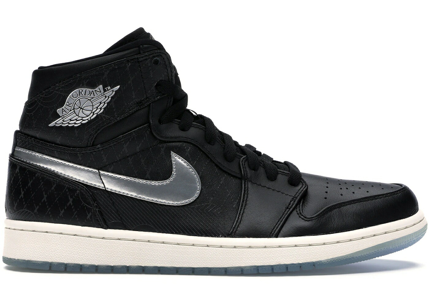ナイキ ジョーダン 黒色 ブラック 銀色 シルバー スニーカー メンズ JORDAN 1 RETRO ALL-STAR (2016) / BLACK METALLIC SILVER SAIL