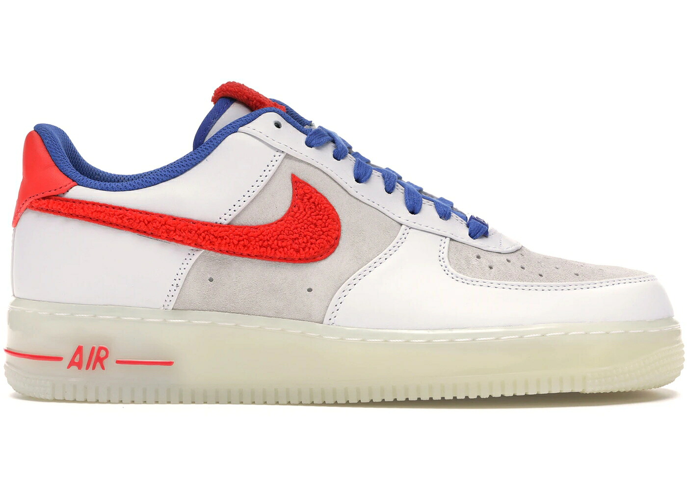 ナイキ 白いこと 白いこと クリムゾン 空軍 スニーカー メンズ NIKE AIR FORCE 1 LOW YEAR OF THE RABBIT / WHITE CRIMSON VARSITY ROYAL