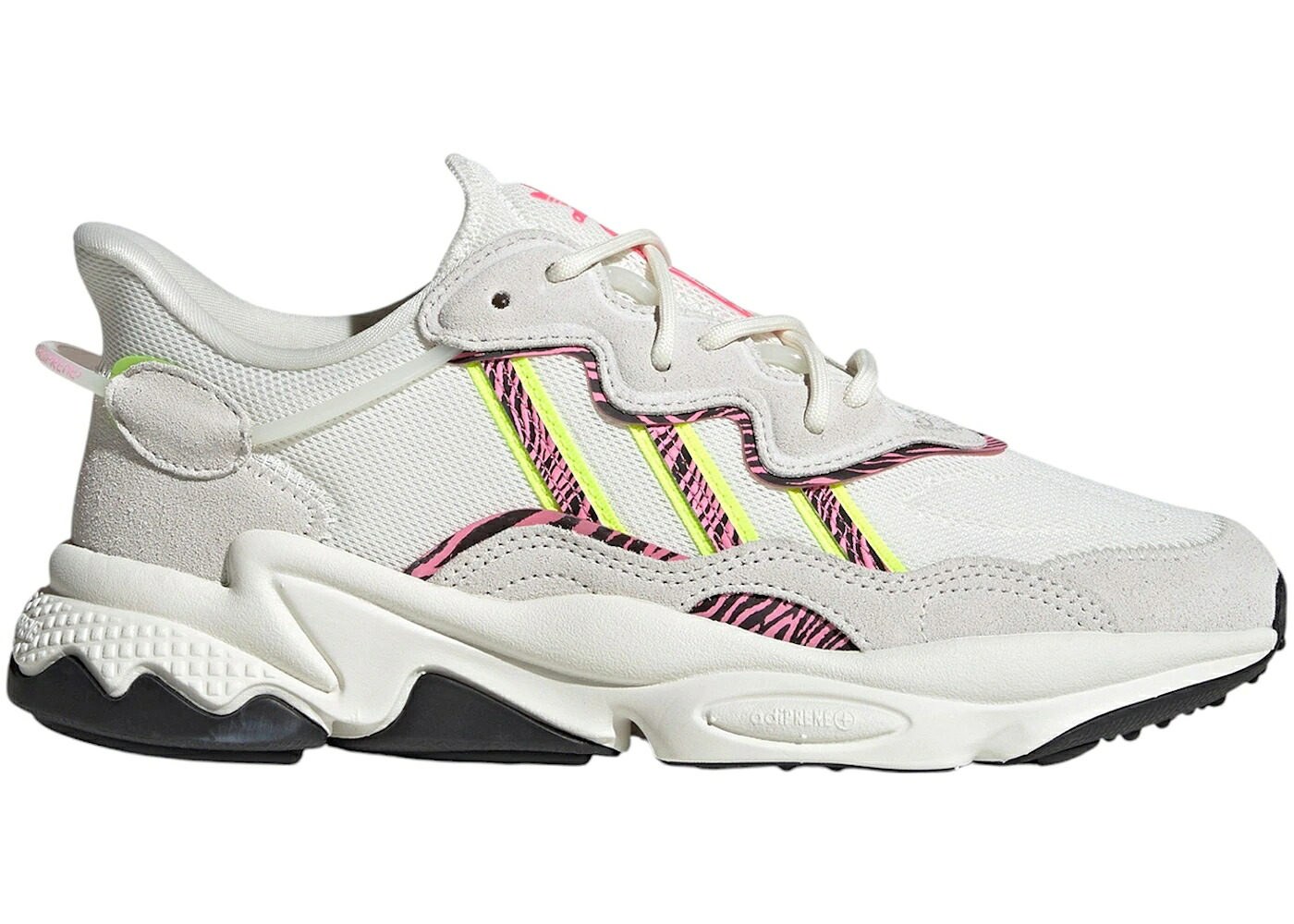 アディダス 白いこと 白いこと 黄味がかった 黄色 さくら色 WOMEN\u0027S スニーカー レディース ADIDAS OZWEEGO OFF WHITE SOLAR YELLOW LUCID PINK (WOMEN\u0027S) / OFF WHITE SOLAR YELLOW LUCID