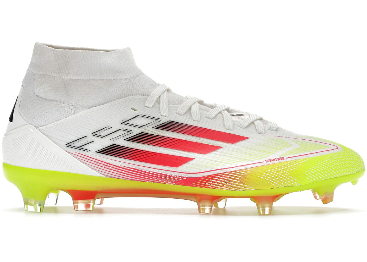アディダス 労働者階級 白いこと 白いこと 赤 赤いこと WOMEN\u0027S スニーカー レディース ADIDAS F50 PRO MID-CUT FG SOLAR PACK (WOMEN\u0027S) / CLOUD WHITE LUCID RED SOLAR