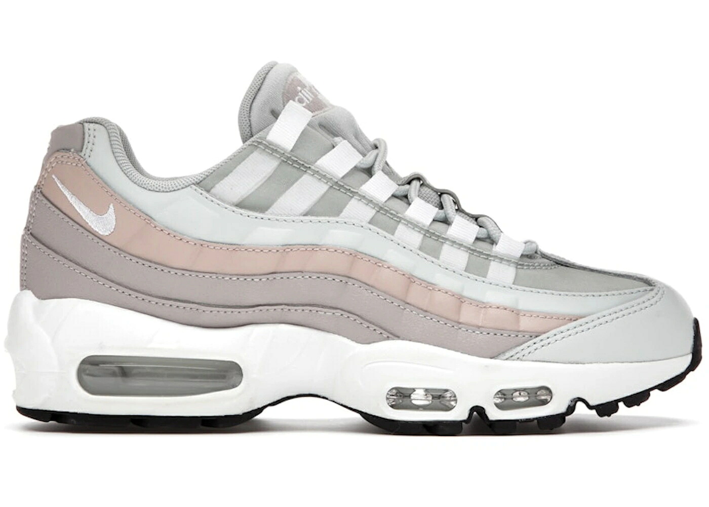 ナイキ マックス 銀色 シルバー 白色 ホワイト エアマックス WOMEN'S スニーカー レディース NIKE AIR MAX 95 MOON PARTICLE (WOMEN'S) / LIGHT SILVER WHITE MOON PARTICLE