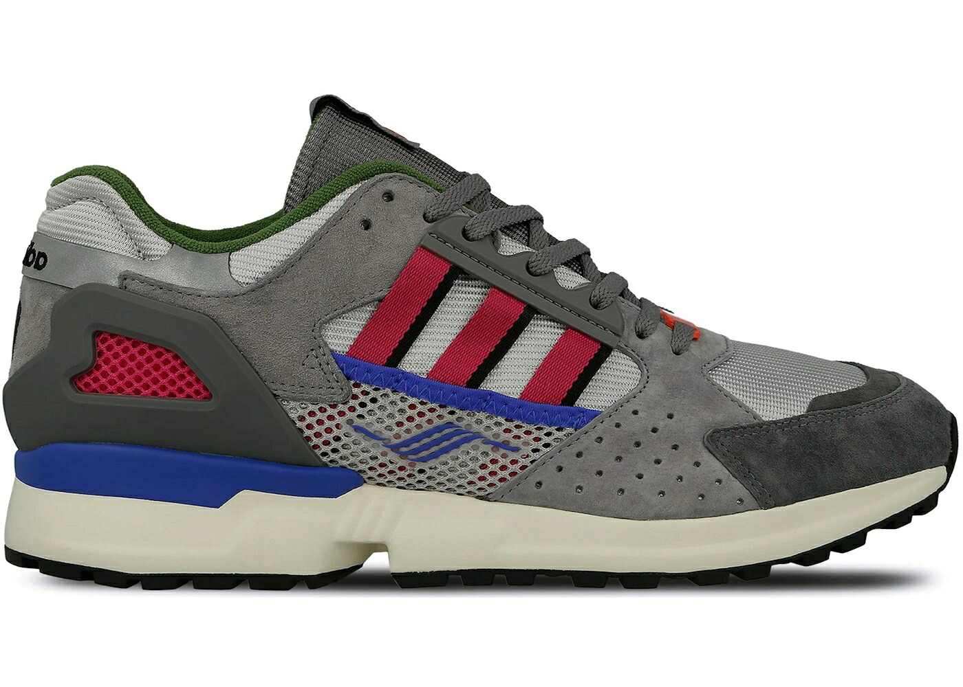 アディダス ゲーム 灰色 グレー ピンク 青色 ブルー スニーカー メンズ ADIDAS ZX 10000C OVERKILL GAME / GREY PINK BLUE