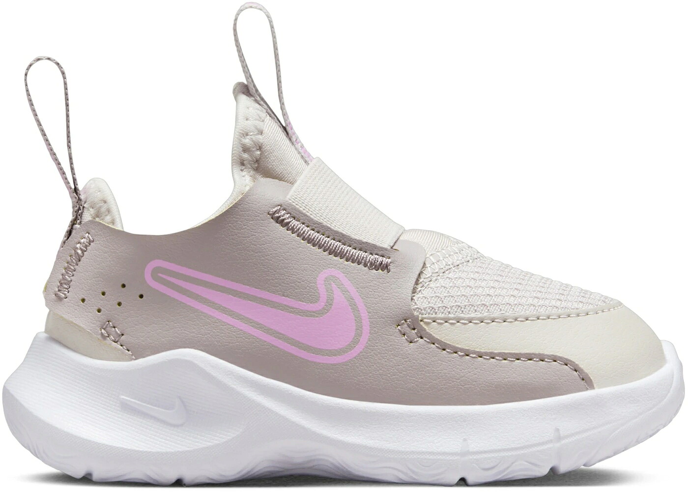 ナイキ プラチナム 紫 相撲取り草 白いこと 白いこと サクラ色 お坊っちゃん キッズ NIKE FLEX RUNNER 3 PLATINUM VIOLET ORE WHITE PLAYFUL PINK (I) / PLATINUM VIOLET VIOLET ORE WHITE