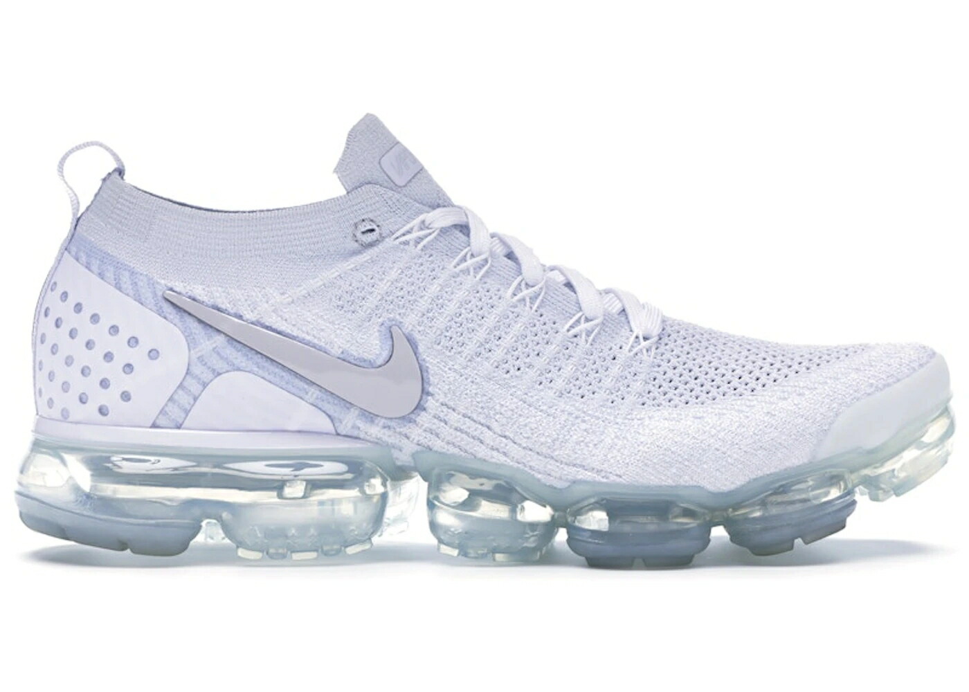 ナイキ フライニット 白色 ホワイト 灰色 グレー エアヴェイパーマックス スニーカー メンズ NIKE AIR VAPORMAX FLYKNIT 2 WHITE VAST GREY / WHITE WHITE VAST GREY FOOTBALL