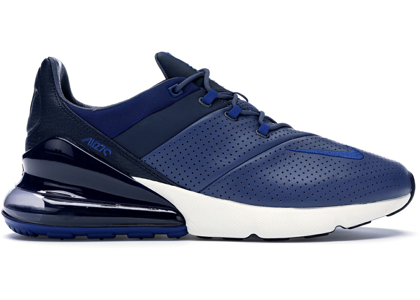ナイキ マックス 割り増し金 青み 青色 サンダー 大気圏マックス スニーカー メンズ NIKE AIR MAX 270 PREMIUM DIFFUSED BLUE / DIFFUSED BLUE THUNDER BLUE