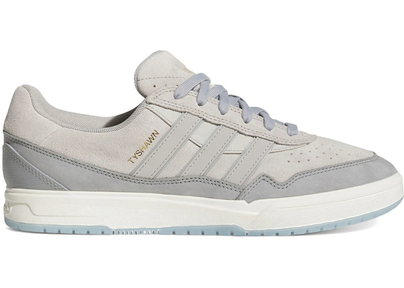 アディダス 白色 ホワイト スニーカー メンズ ADIDAS TYSHAWN II LIGHT ONIX CLEAR GRANITE CHALK WHITE / LIGHT ONIX CLEAR GRANITE CHALK