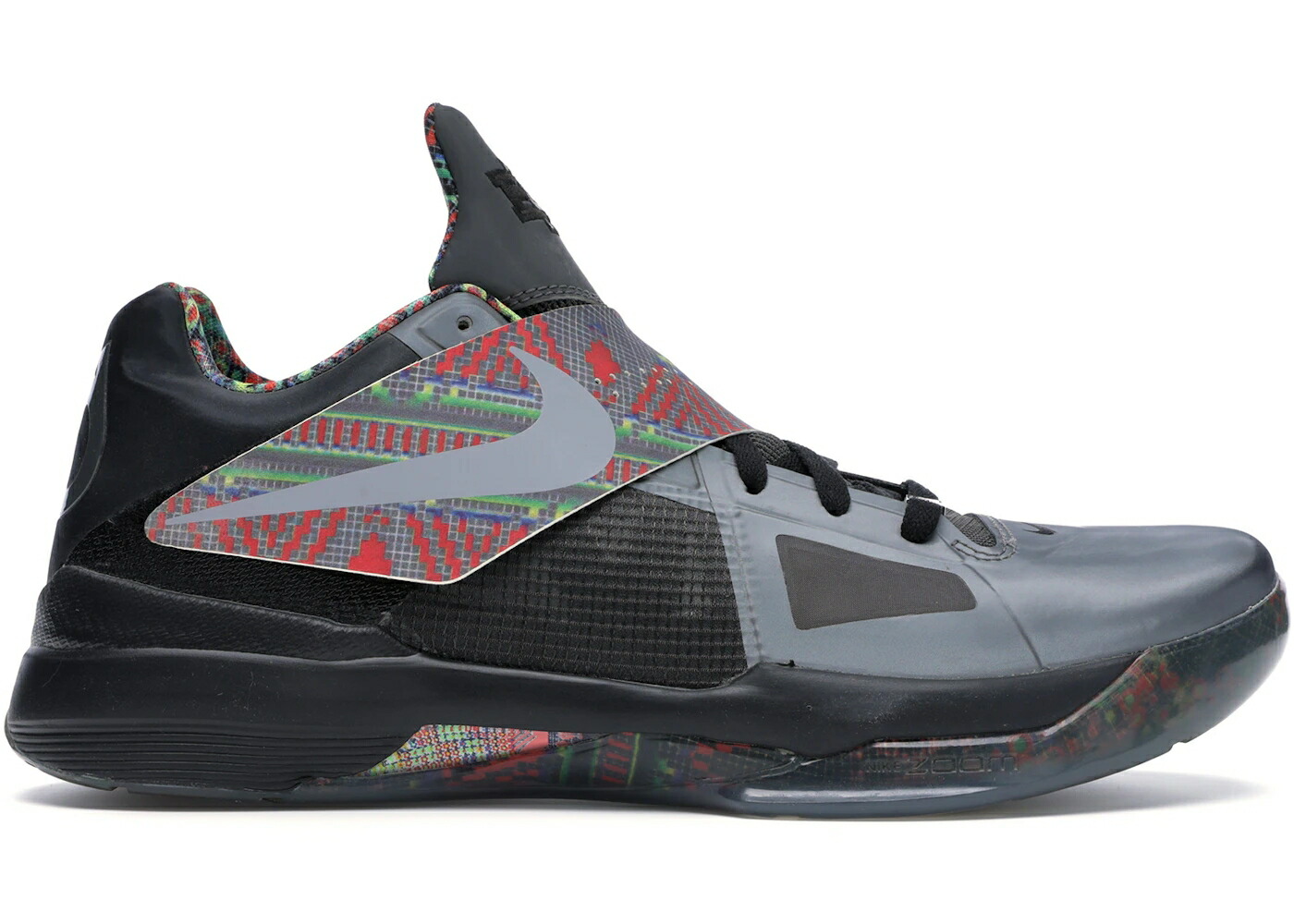 ナイキ 黒色 ブラック スニーカー メンズ NIKE KD 4 BLACK HISTORY MONTH / MIDNIGHT FOG BLACK