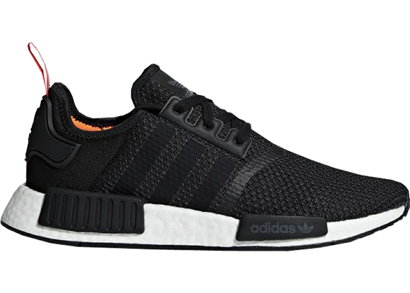 アディダス コア 黒色 ブラック 橙 オレンジ スニーカー メンズ ADIDAS NMD R1 CORE BLACK SOLAR ORANGE / CORE BLACK CORE BLACK SOLAR