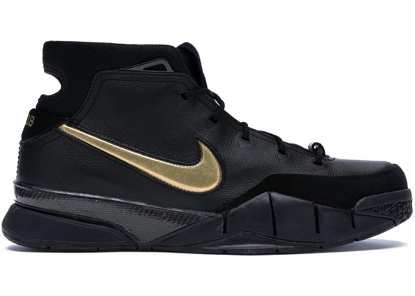 ナイキ コービー 労働者階級トロ マンバ 黒いこと 黒いこと ゴールド スニーカー メンズ NIKE KOBE 1 PROTRO MAMBA DAY / BLACK METALLIC GOLD