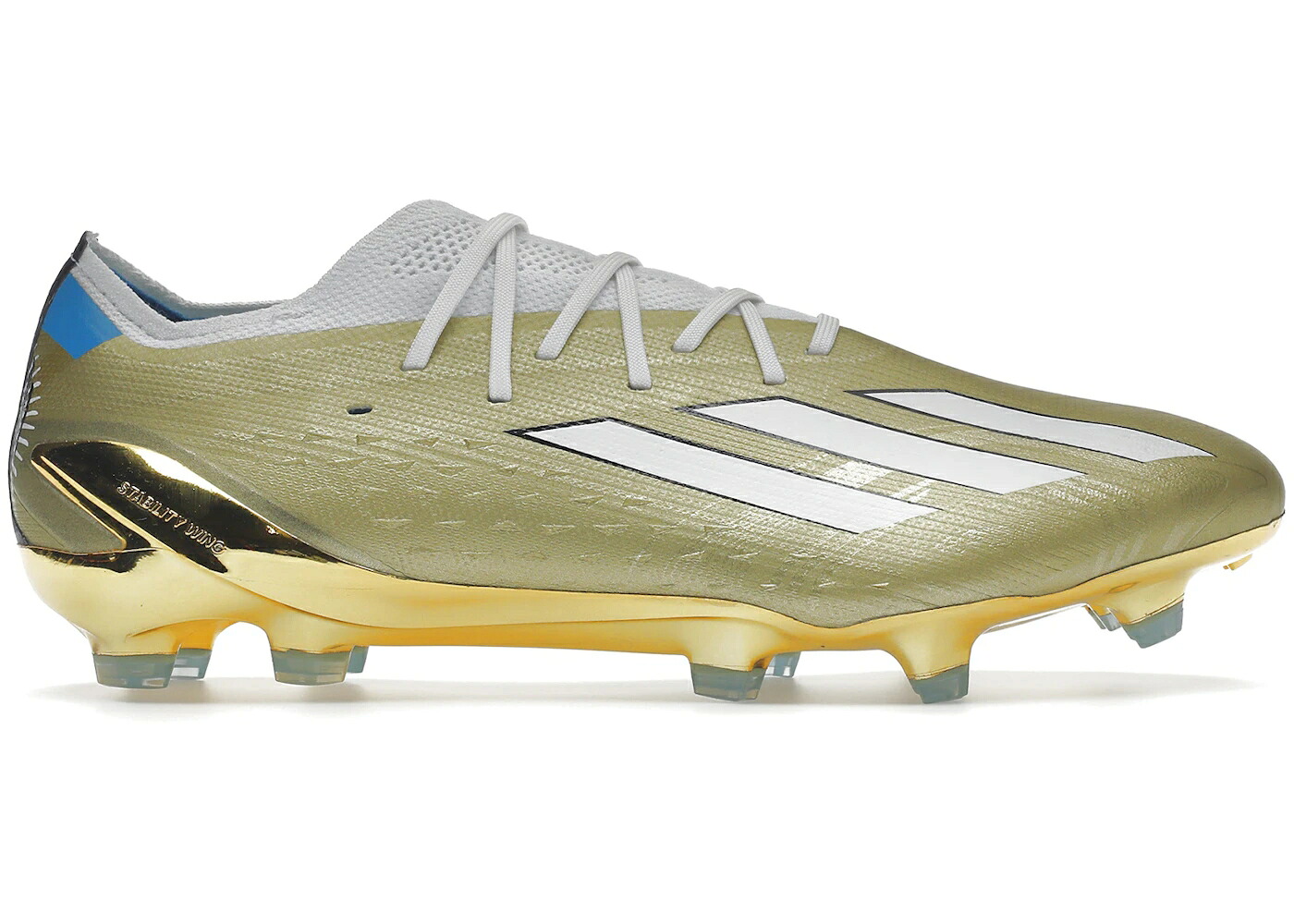 アディダス ゴールド 白いこと 白いこと SPEEDPORTAL.1 スニーカー メンズ ADIDAS X FG MESSI LEYENDA / GOLD METALLIC CLOUD WHITE PULSE