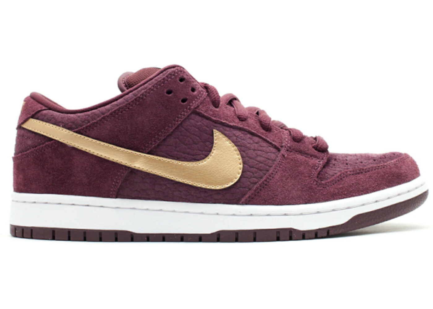 ナイキ エスビー ダンク 旅行免状 ディープ ぶどう酒色 バーガンディー ゴールド ダンクロー スニーカー メンズ NIKE SB DUNK LOW UK PASSPORT / DEEP BURGUNDY METALLIC GOLD