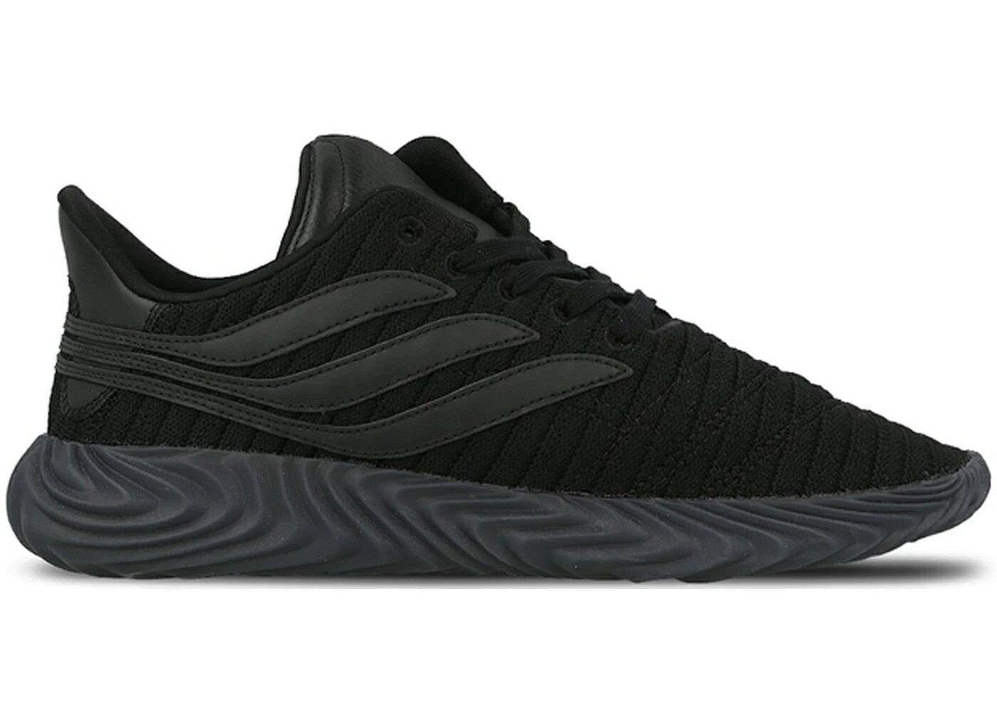 アディダス 黒色 ブラック コア スニーカー メンズ ADIDAS SOBAKOV TRIPLE BLACK / CORE BLACK CORE BLACK CORE BLACK