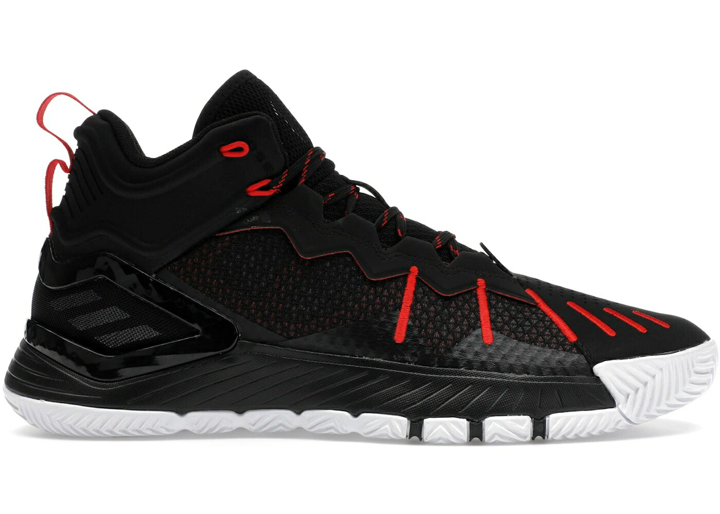 アディダス ローズ シティ コア 黒色 ブラック 赤 レッド スニーカー メンズ ADIDAS D ROSE SON OF CHI WINDY CITY ASSASSIN / CORE BLACK VIVID RED FOOTWEAR