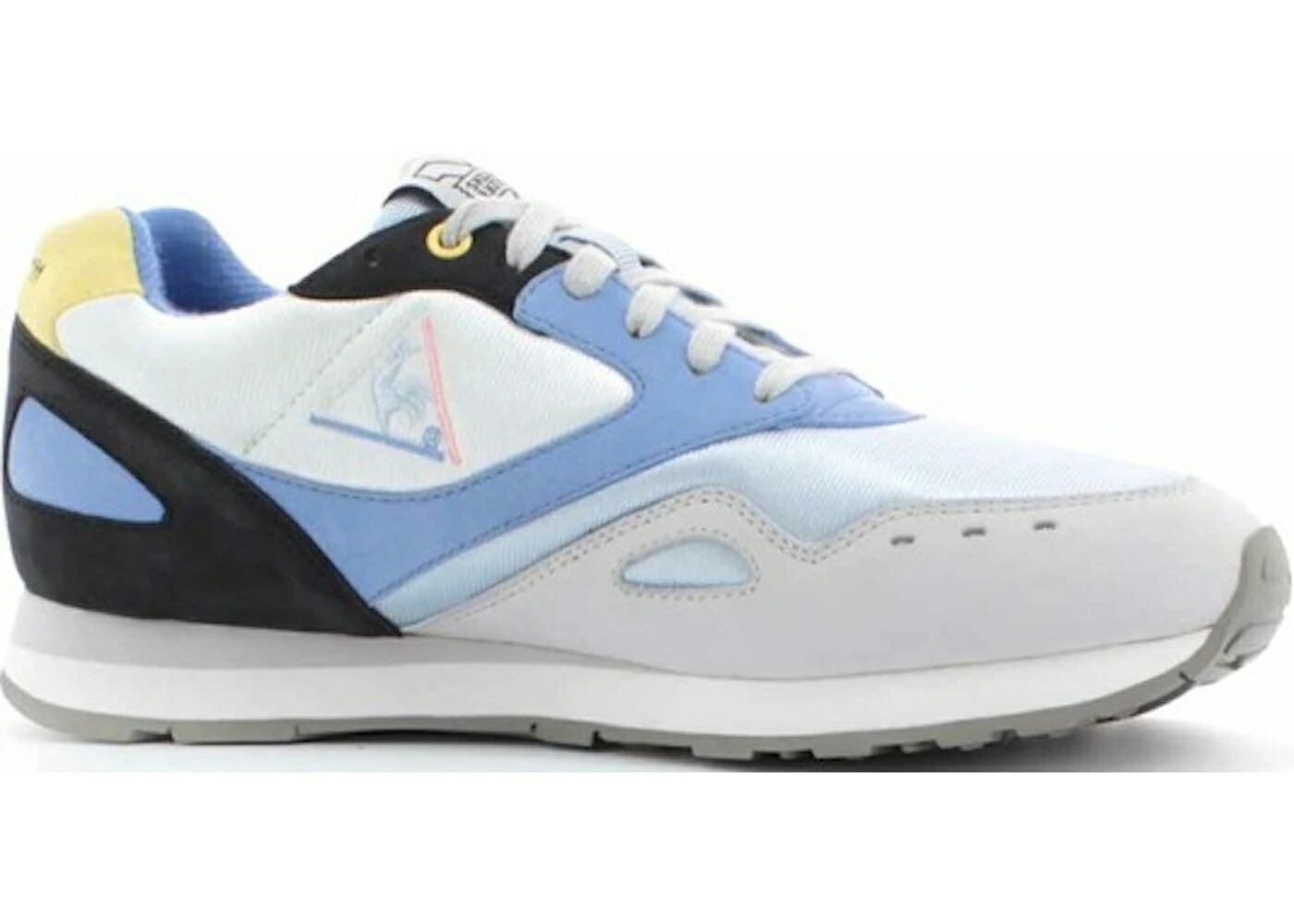 靴 スニーカー サマー 白色 ホワイト メンズ LE COQ SPORTIF LE COQ SPORTIF FLASH SNEAKER FREAKER SUMMER BAY / WHITE SKYWAY ULTRAMARINE