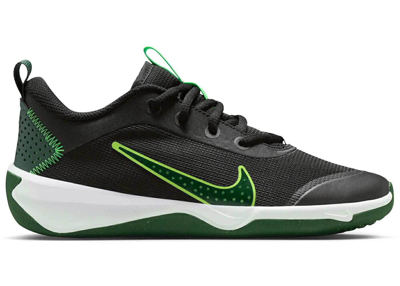 ナイキ 黒いこと 黒いこと 緑 緑であること ストライク お坊っちゃん キッズ NIKE OMNI MULTI-COURT BLACK GREEN STRIKE FIR (GS) / BLACK GREEN STRIKE FIR もの言う花 マタニティ スニーカー