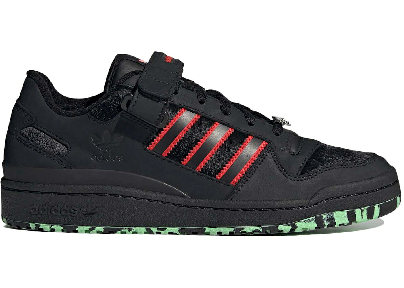 アディダス 討論会 中核グループ 黒いこと 黒いこと 赤 赤いこと スニーカー メンズ ADIDAS FORUM LOW HALLOWEEN DRACULA / CORE BLACK CHERRY RED GLORY MINT
