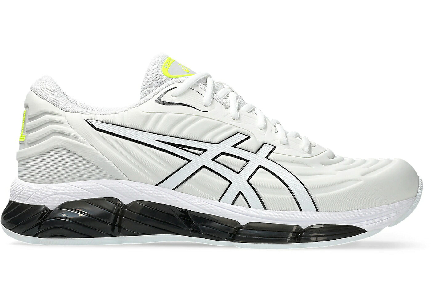 アシックス 白いこと 白いこと 黒いこと 黒いこと スニーカー メンズ ASICS GEL-QUANTUM 360 VIII EMBOSS WHITE BLACK / WHITE BLACK