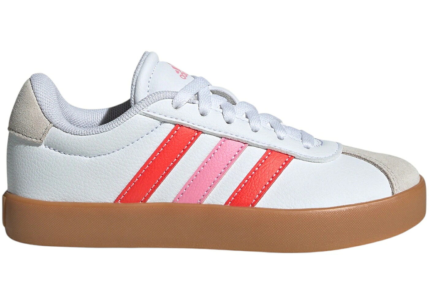アディダス 厚地の外套 白いこと 白いこと 赤 赤いこと さくら色 3.0 お坊っちゃん キッズ ADIDAS VL COURT CLOUD WHITE BRIGHT RED BLISS PINK (GS) / CLOUD WHITE BRIGHT RED BLISS もの言う花 マタニティ スニーカー