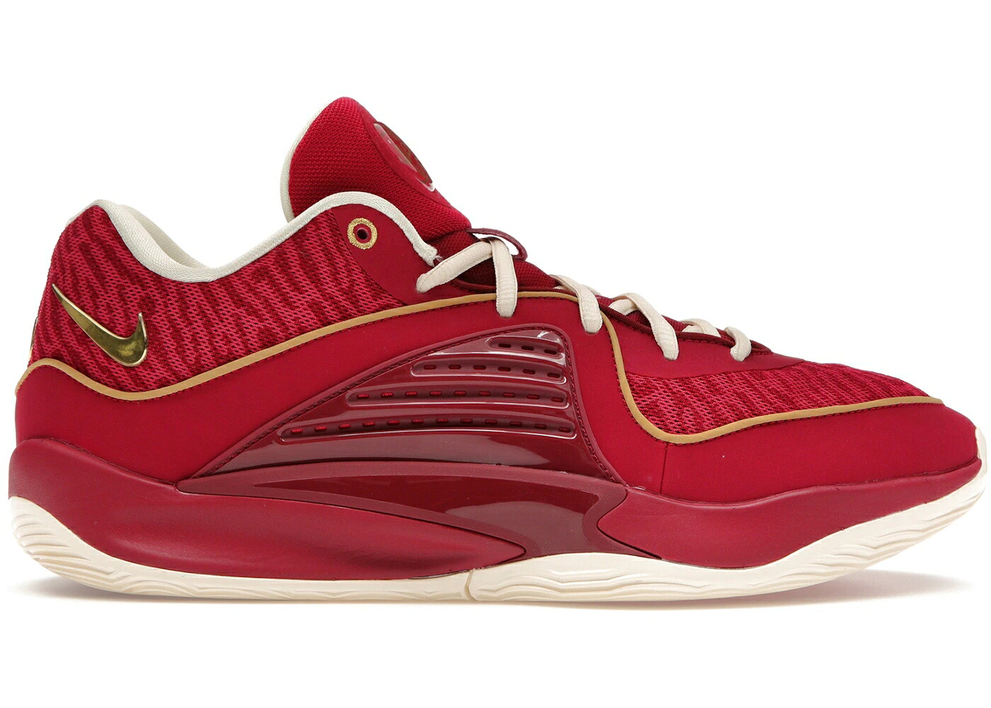 ナイキ 野球クラブ 赤 赤いこと ゴールド VS. スニーカー メンズ NIKE KD 16 NY / TEAM RED TEAM RED GOLD