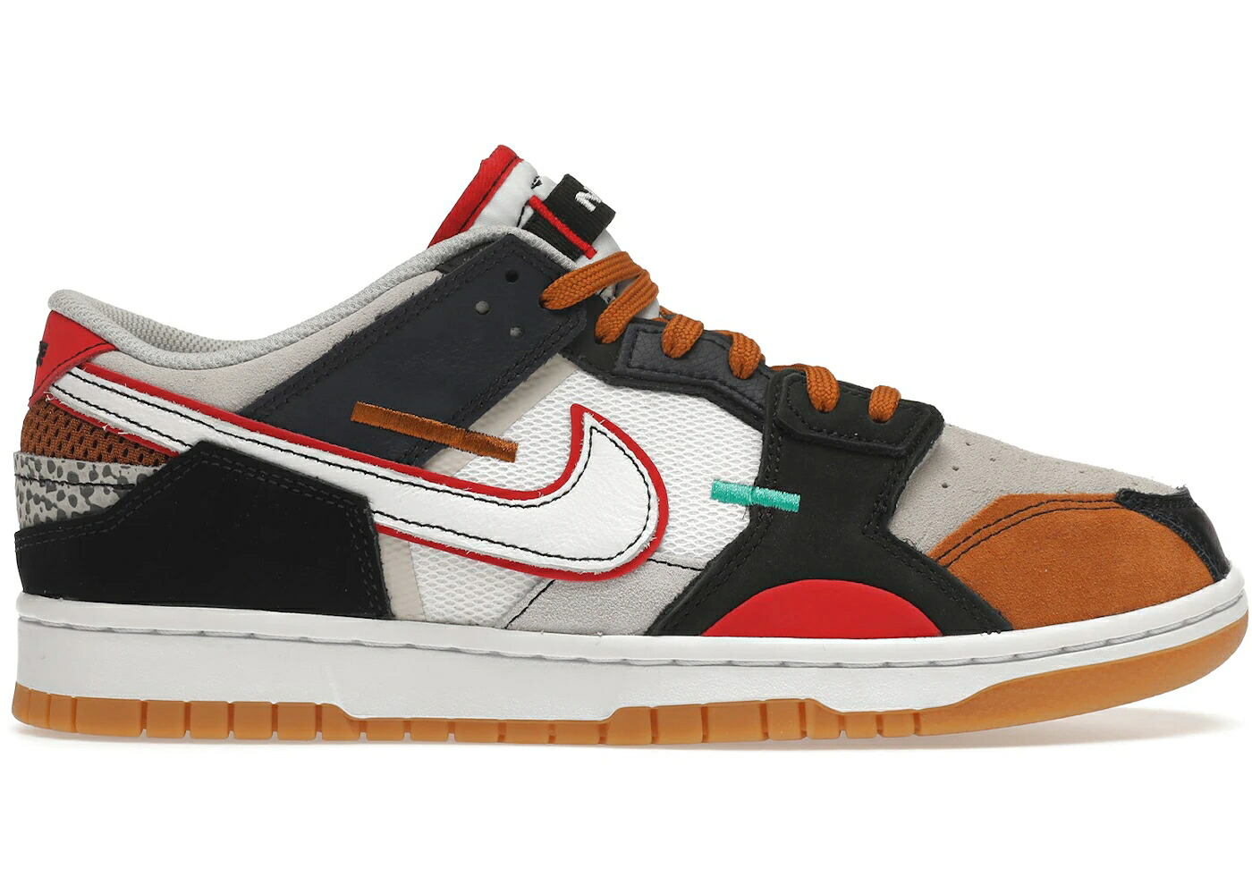 ナイキ ダンク 黒いこと 黒いこと 薄墨色 薄墨色 赤 赤いこと ダンクロー スニーカー メンズ NIKE DUNK LOW SCRAP BLACK GREY UNIVERSITY RED / BLACK NEUTRAL GREY UNIVERSITY