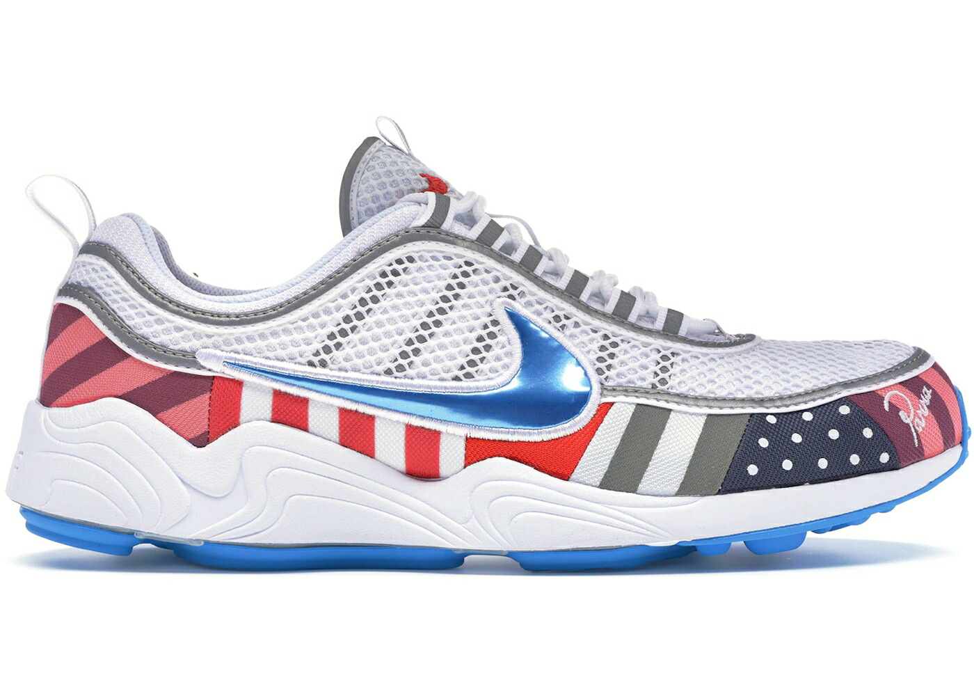ナイキ ズーム 白色 ホワイト スニーカー メンズ NIKE AIR ZOOM SPIRIDON PARRA / WHITE MULTI COLOR