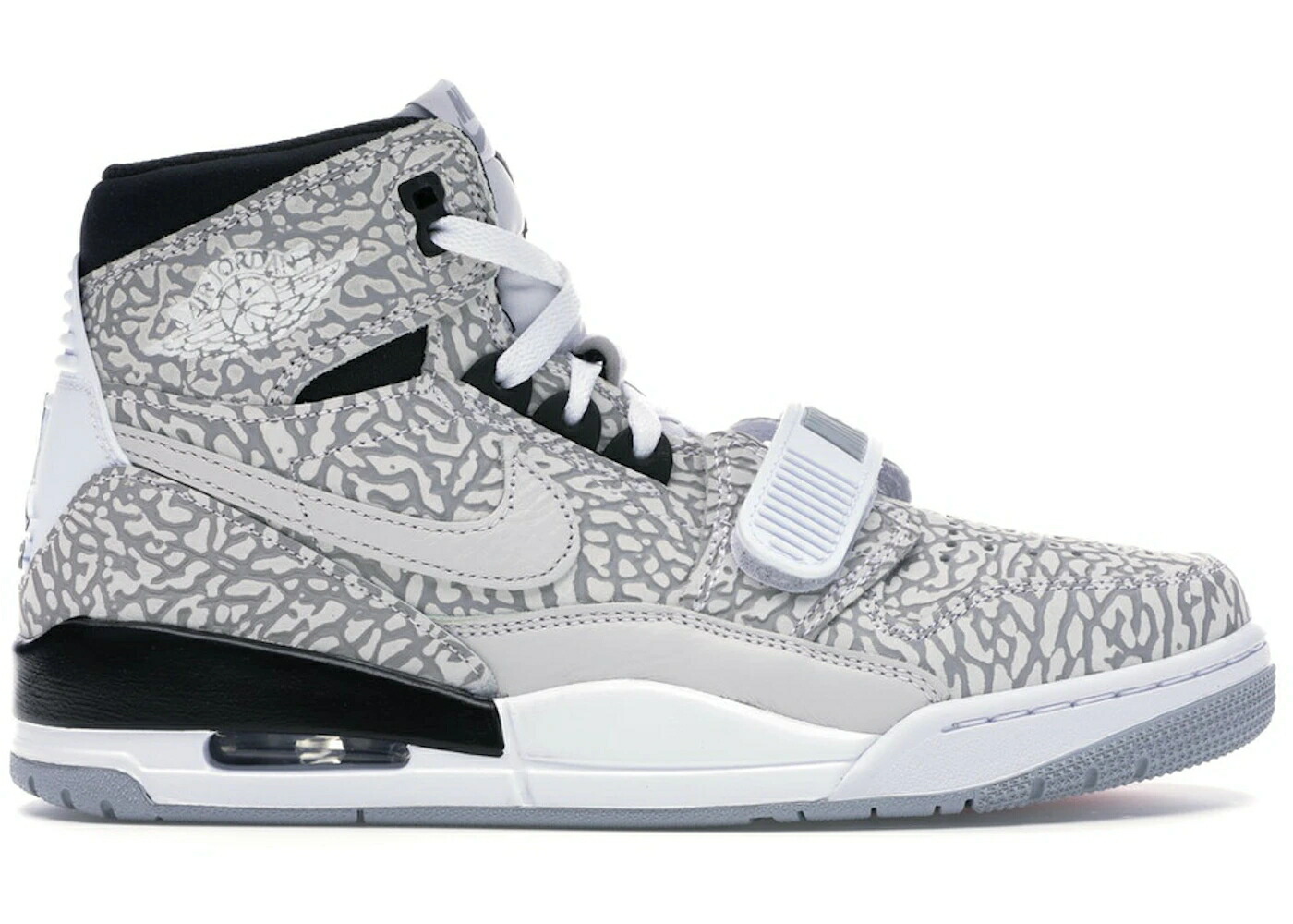ナイキ ジョーダン レガシー 白色 ホワイト 黒色 ブラック スニーカー メンズ JORDAN LEGACY 312 FLIP / WHITE WHITE BLACK