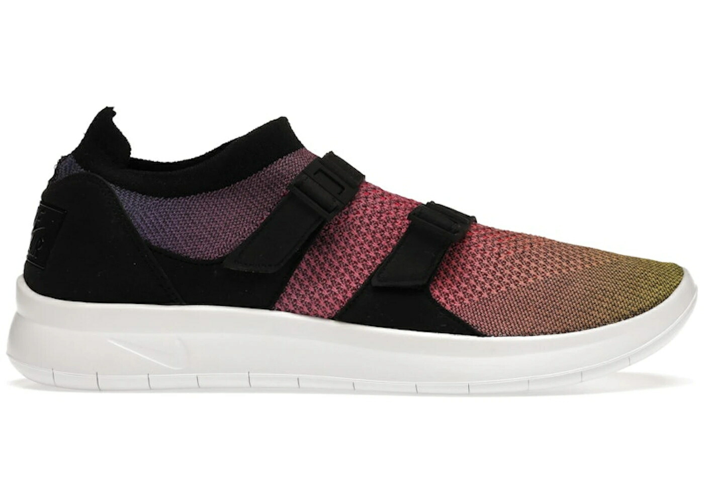 ナイキ ウルトラ フライニット 虹色 レインボー 黄色 イエロー ストライク ピンク 黒色 ブラック スニーカー メンズ NIKE AIR SOCK RACER ULTRA FLYKNIT RAINBOW / YELLOW STRIKE RACER PINK BLACK