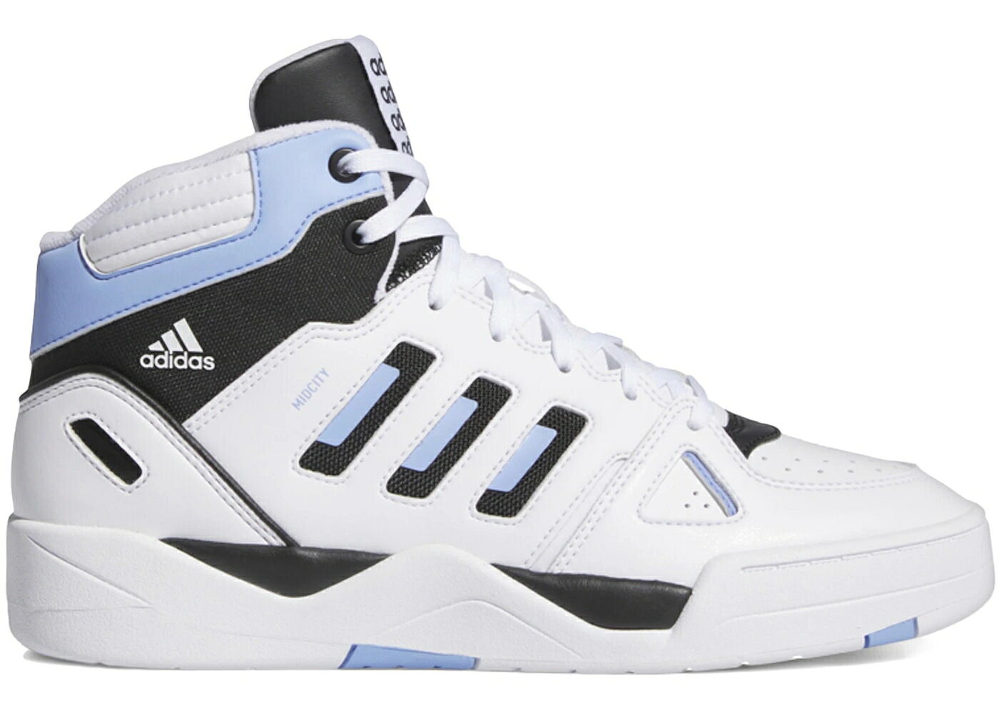 アディダス 白いこと 白いこと 青碧 青碧 黒いこと 黒いこと 中核グループ スニーカー メンズ ADIDAS MIDCITY HI WHITE BLUE SPARK BLACK / FOOTWEAR WHITE BLUE SPARK CORE