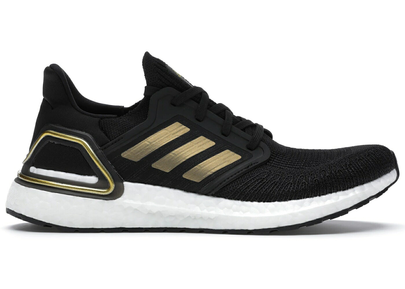 アディダス ウルトラ ブースト 黒色 ブラック ゴールド 白色 ホワイト コア ウルトラブースト スニーカー メンズ ADIDAS ULTRA BOOST 20 BLACK GOLD WHITE / CORE BLACK GOLD METALLIC SOLAR