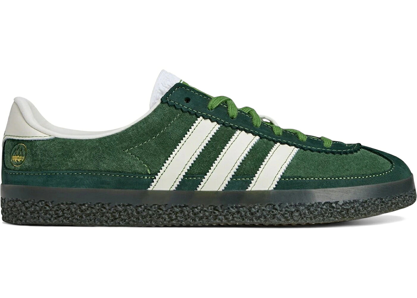 アディダス 緑 グリーン クリーム スニーカー メンズ ADIDAS ROELEE SPZL CELTIC / GREEN CREAM GUM｜スニケス
