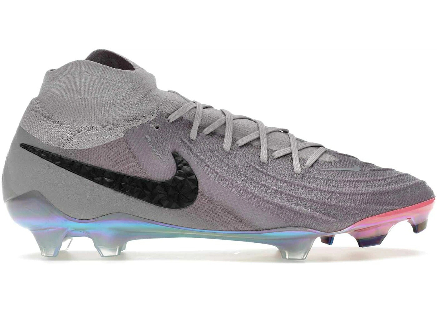 ナイキ エリート 御機嫌 薄墨色 薄墨色 黒いこと 黒いこと スニーカー メンズ NIKE PHANTOM LUNA 2 ELITE AS FG HIGH RISING GEM PACK / ATMOSPHERE GREY BLACK